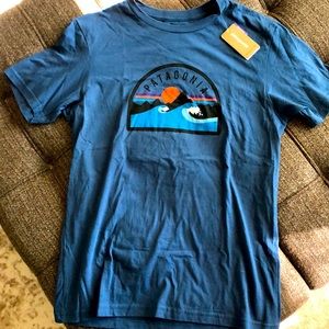 Men’s Patagonia slim fit organic cotton t-shirt sz small